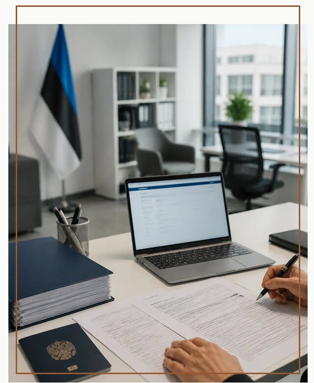 Оформление ВНЖ в Эстонии для переезда и легального проживания в Богородицке